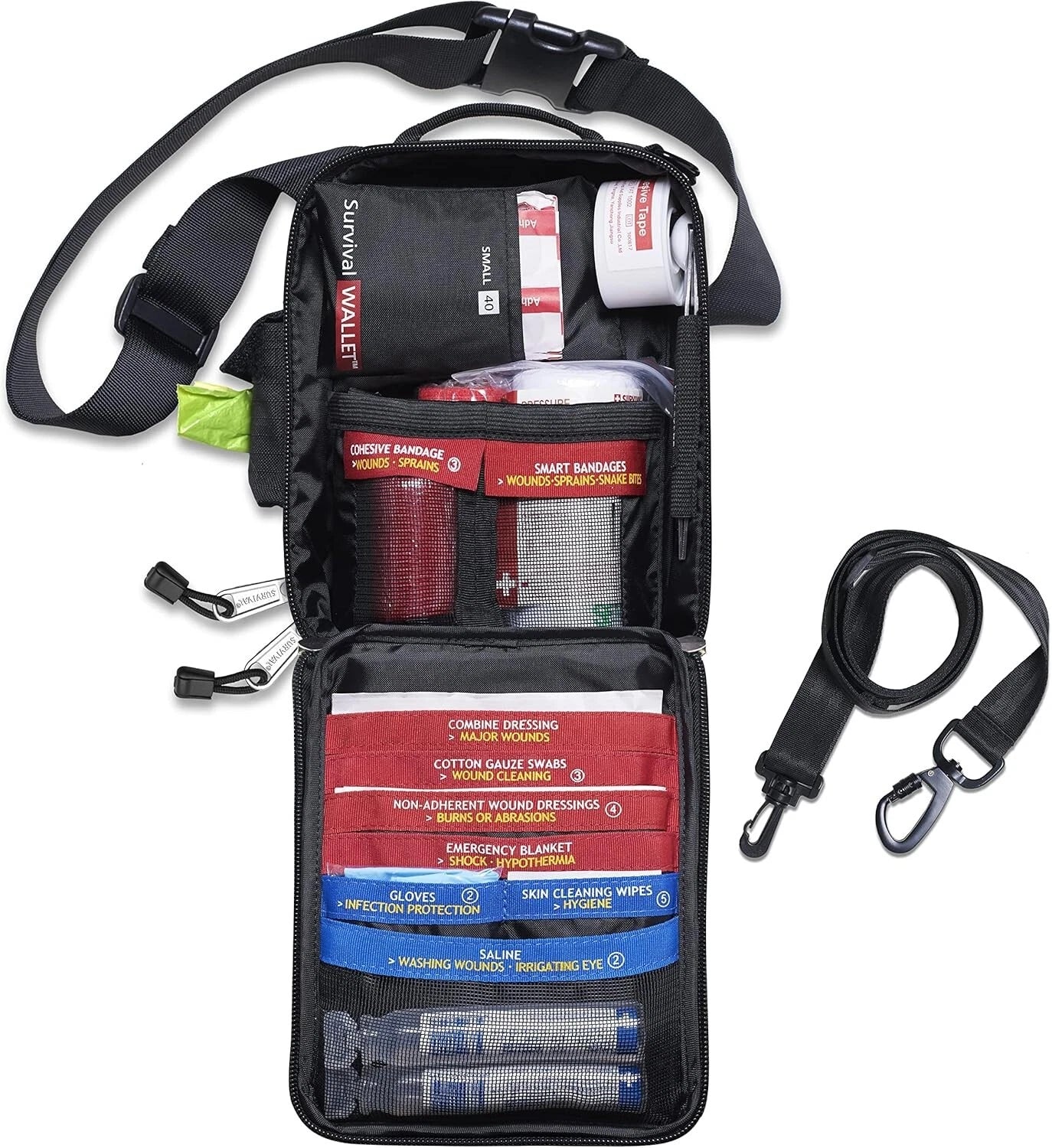 SURVIVAL Pet First Aid Kit for Dogs & Cats – Portable Emergency Kit