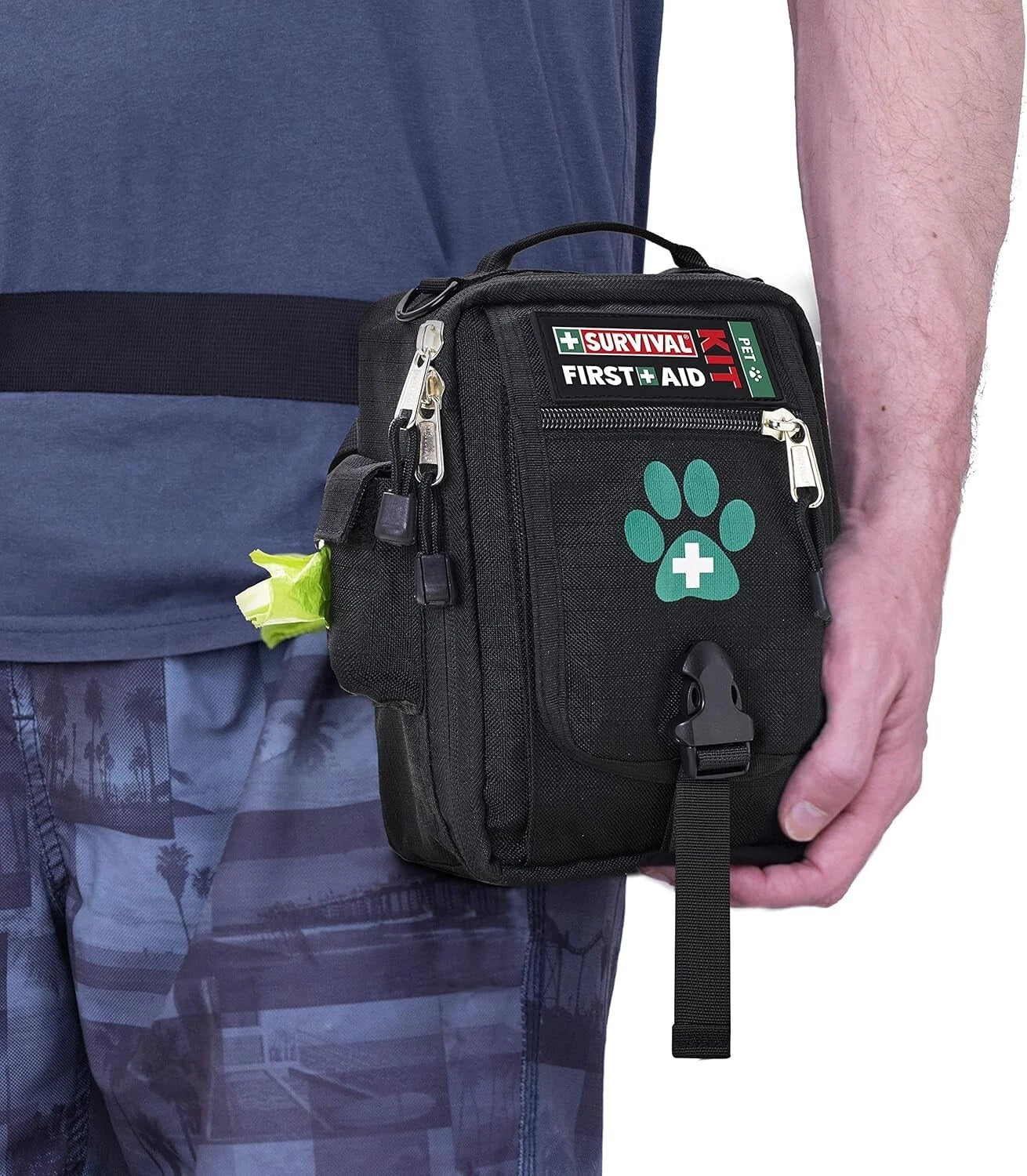 SURVIVAL Pet First Aid Kit for Dogs & Cats – Portable Emergency Kit